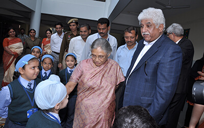 Smt Shiela Dixit, CM DELHI