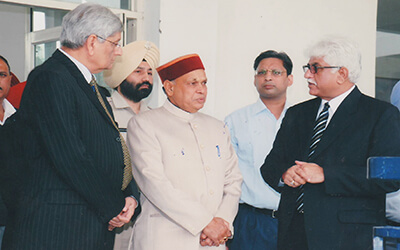 Visit of Sh. Prem Kumar Dhumal, C.M. Himachal Prad 5